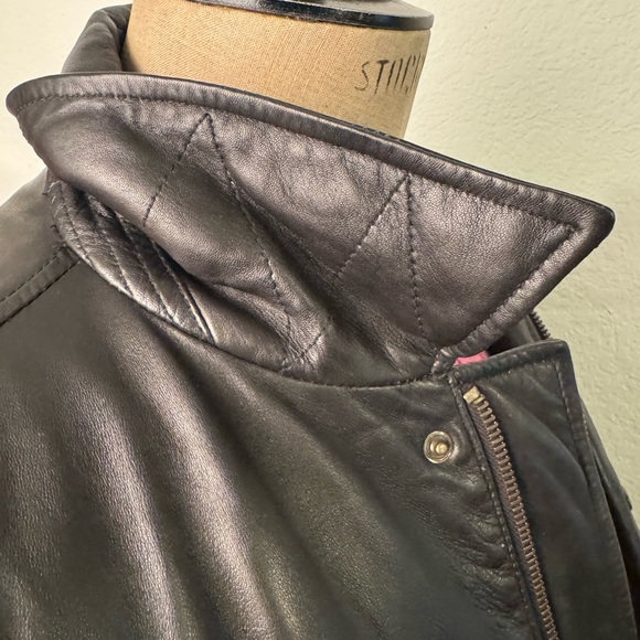 Faconnable men’s lamb leather jacket - Picture 8 of 10